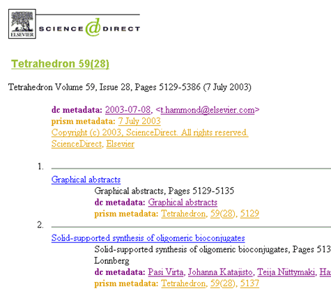 HTML Rendering of RSS Feed of 'Tetrahedron'