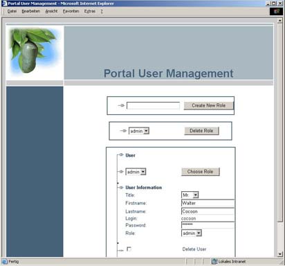 Tool for user  management